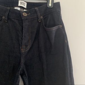 BDG Mid-Rise Axyl Jeans- Dark Wash